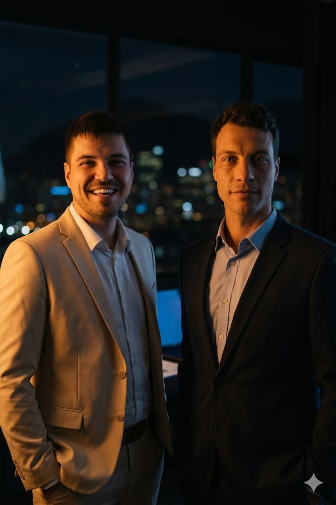 Franco Smit and Brian Basler, AtlasFlow founders
